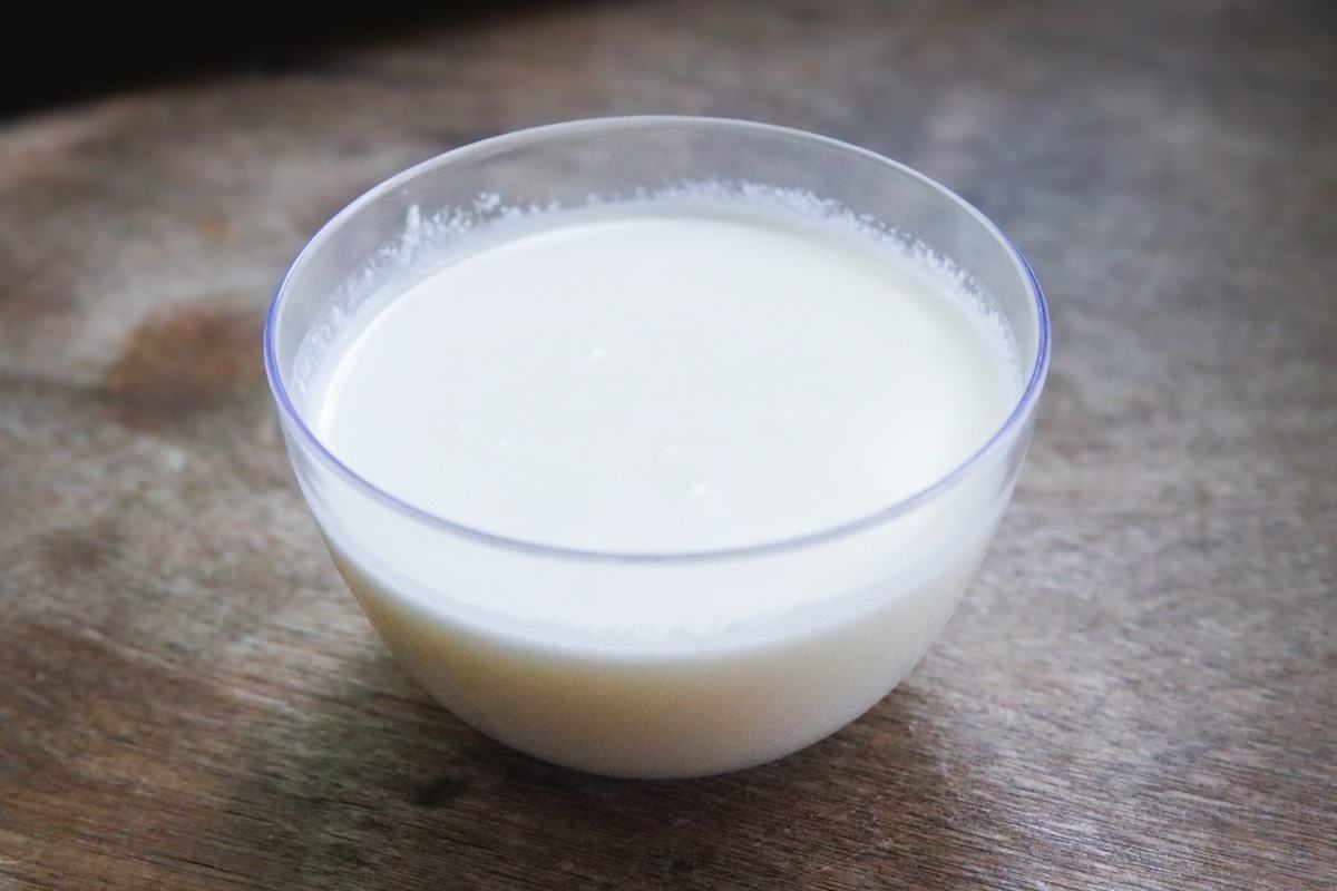 Answers Fermented Raw Goat's Milk Close Up