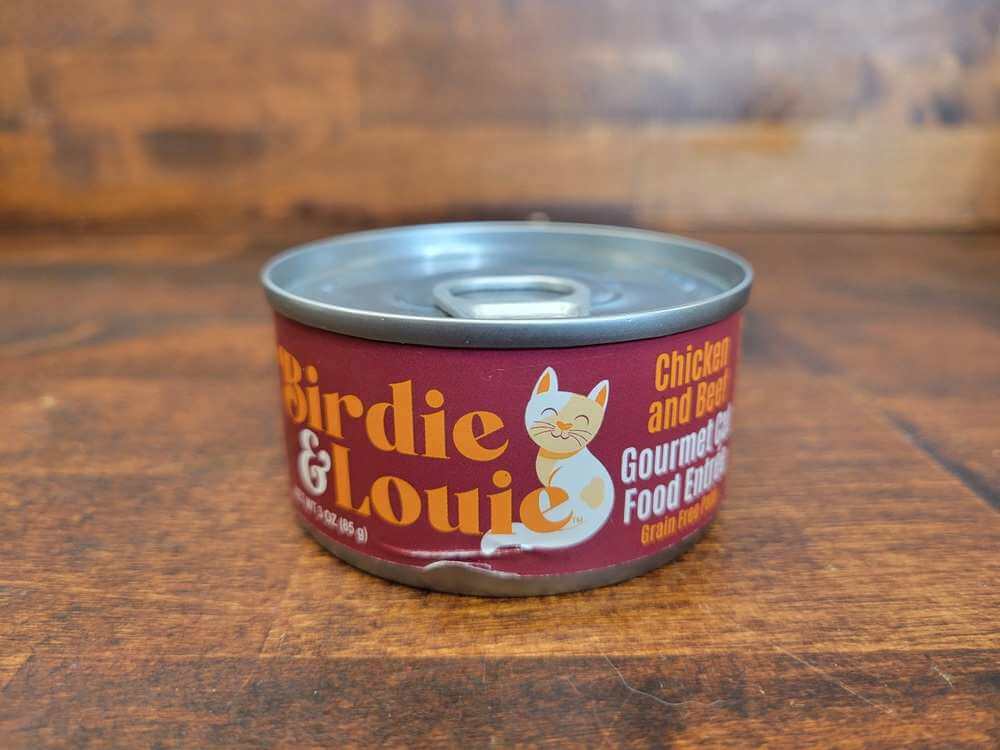 Birdie & Louie Chicken & Beef Flavored Pate Wet Cat Food