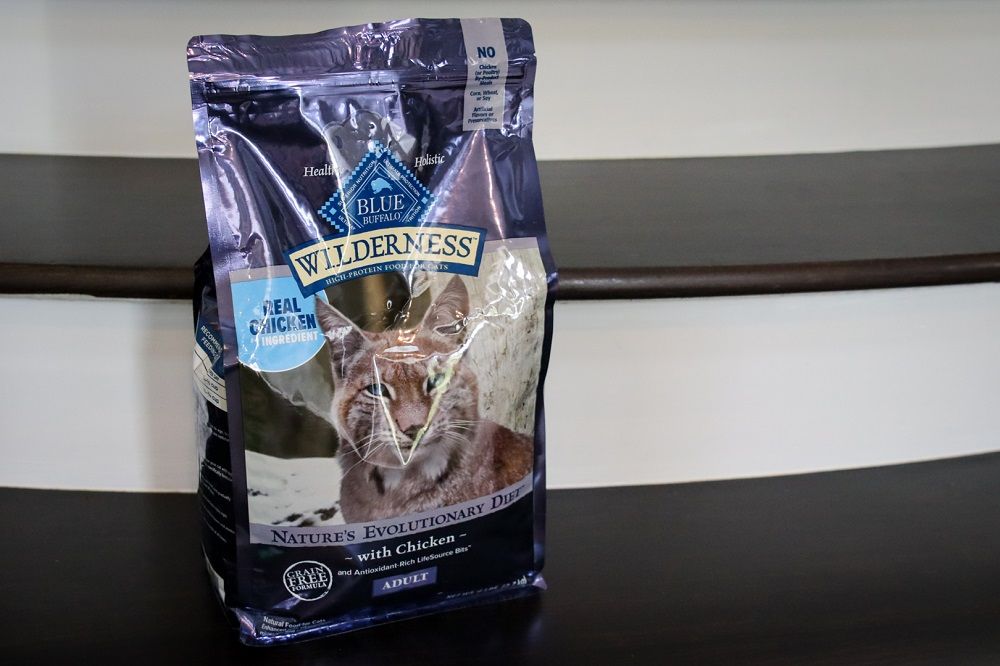 Blue Buffalo Wilderness Chicken Recipe Dry Kibble Cat Food