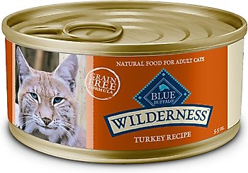 Blue Buffalo Wilderness Turkey Grain-Free Canned Cat Food