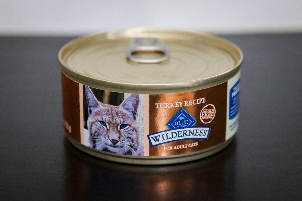 Blue Buffalo Wilderness Turkey Pate Wet Canned Cat Food