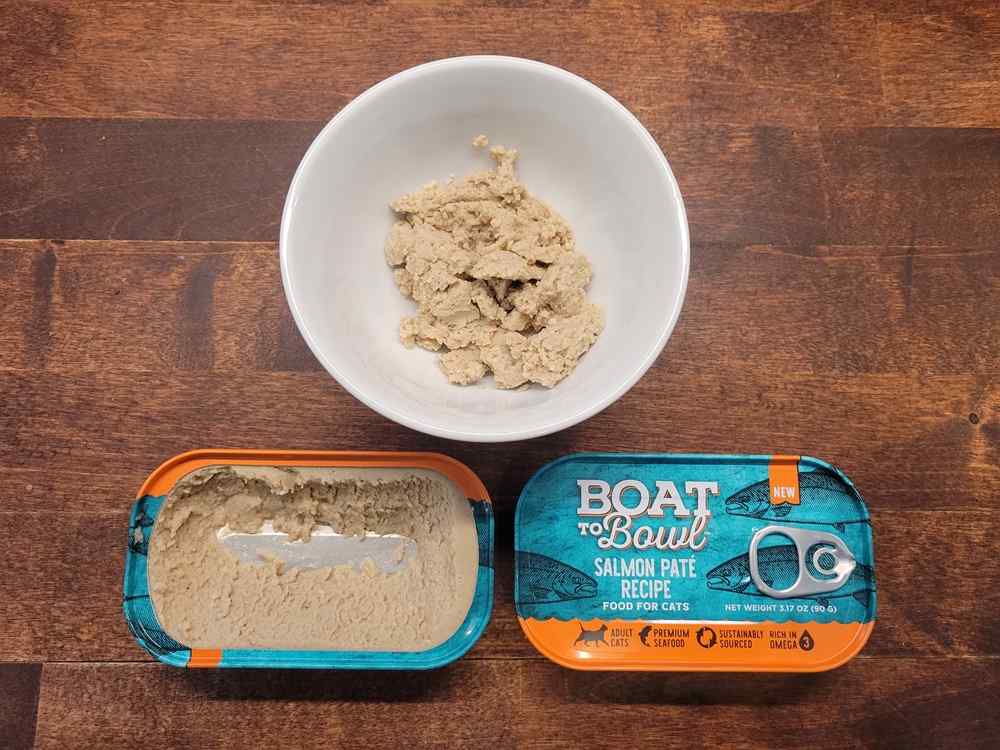 Boat to Bowl Salmon Paté Recipe Wet Cat Food