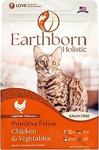 Earthborn Holistic Primitive Feline Grain-Free Natural Dry Cat & Kitten Food