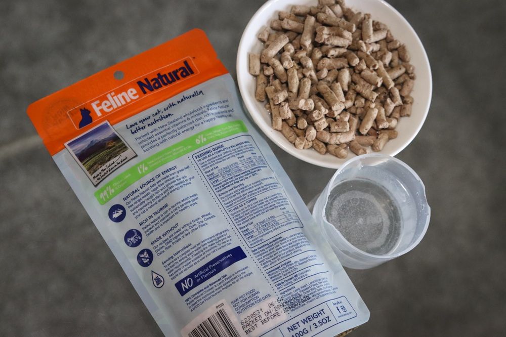 Feline Natural Lamb & King Salmon Freeze-Dried Cat Food