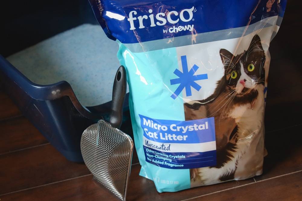 Frisco Micro Crystal Unscented Non-Clumping Crystal Cat Litter