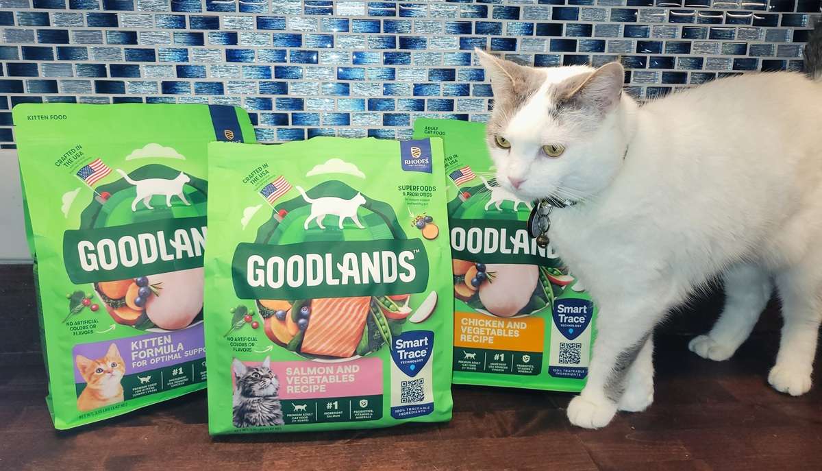 Goodlands products with cat