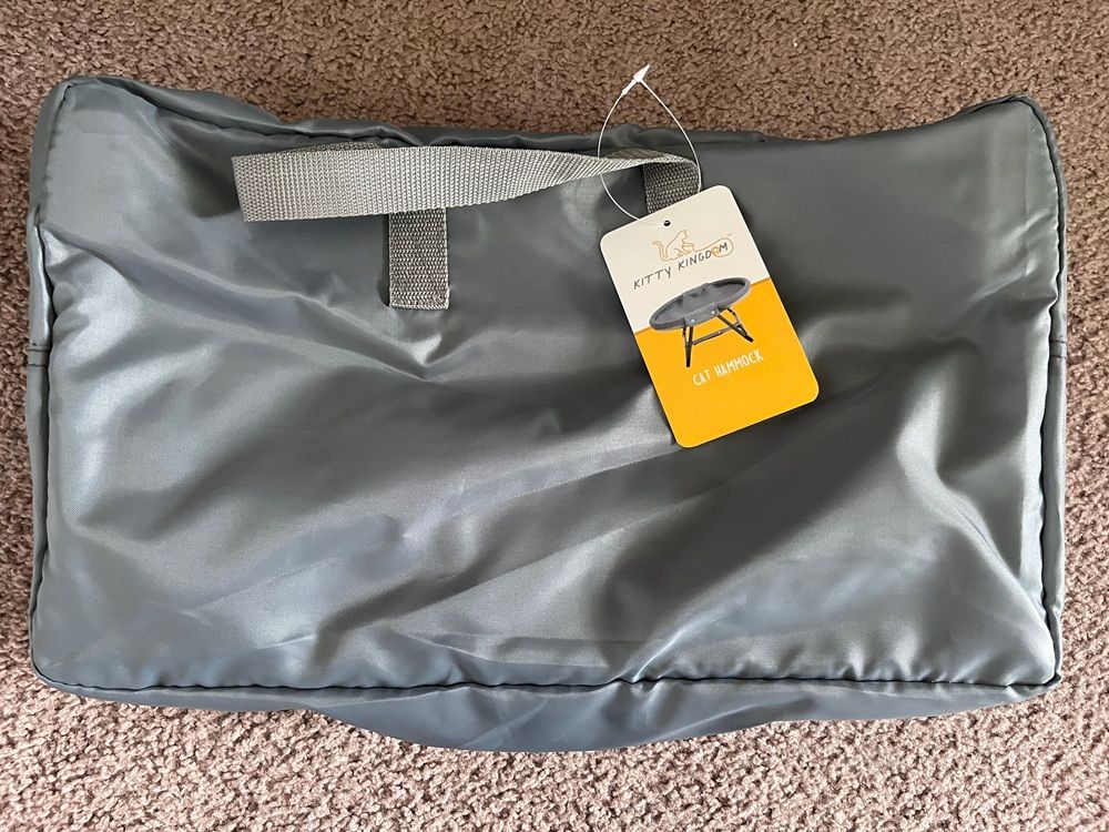 KITTY KINGDOM Elevated Cat Hammock Bed