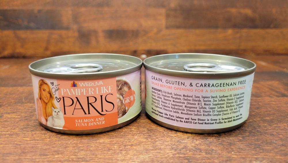 Pamper Like Paris Salmon and Tuna Dinner in Gravy Wet Cat Food