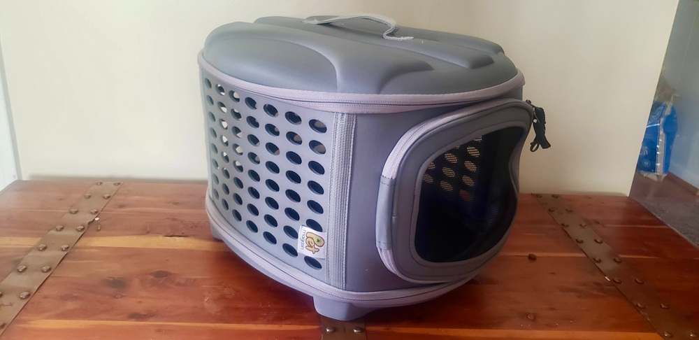 Pet Magasin Hard Cover Collapsible Cat Carrier
