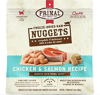 Primal Chicken & Salmon Formula Freeze-Dried Cat Food