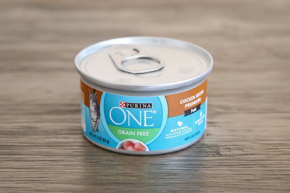 Purina ONE Chicken Recipe Paté Natural Grain-Free Canned Cat Food