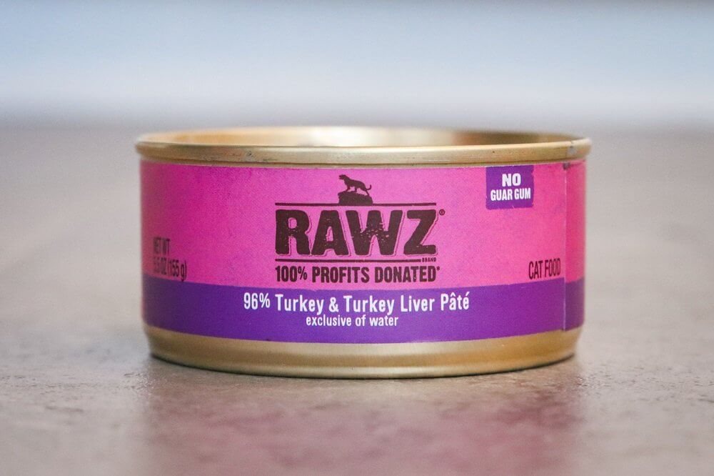 RAWZ 96% Turkey & Turkey Liver Paté