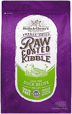 Stella & Chewy’s Raw Coated Kibble Cage-Free Duck Recipe