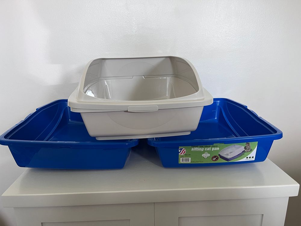 Van Ness Sifting Cat Litter Pan with Frame