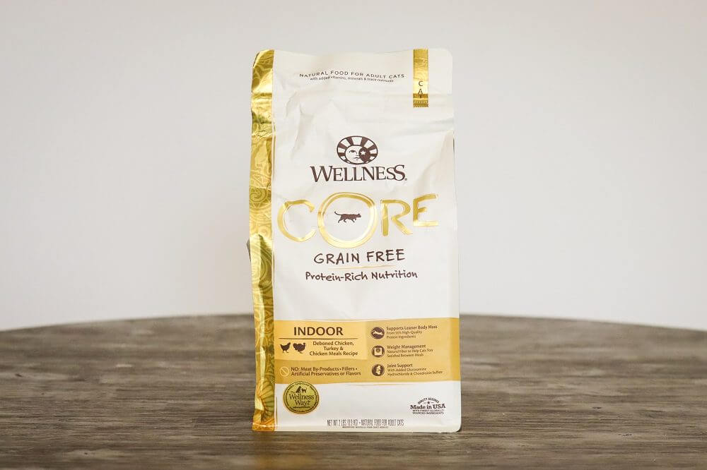 Wellness CORE+ Grain-Free High Protein Adult Dry Cat Food, Chicken, Turkey & Chicken Meal Indoor Formula Dry Cat Food