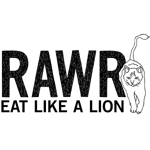 RAWR—Eat Like a Lion Raw logo